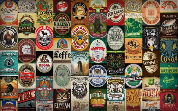 Этикетки для пива